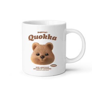 Toffee the Quokka TypeFace Mug