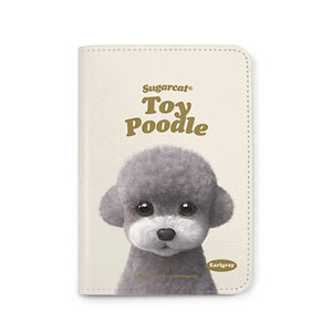 Earlgray the Poodle Type Passport Case