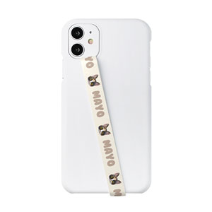Mayo the Tricolor cat Face Phone Strap