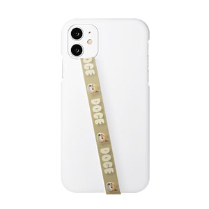 Doge the Shiba Inu (GOLD ver.) Face TPU Phone Strap
