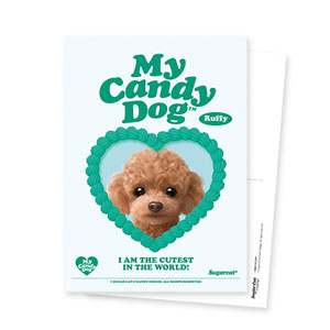 Ruffy the Poodle MyHeart Postcard