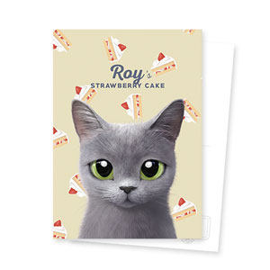 Roy’s Strawberry Cake Postcard