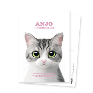 Anjo Retro Postcard