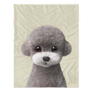 Earlgray the Poodle Soft Blanket