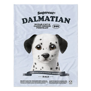 Dali the Dalmatian New Retro Soft Blanket
