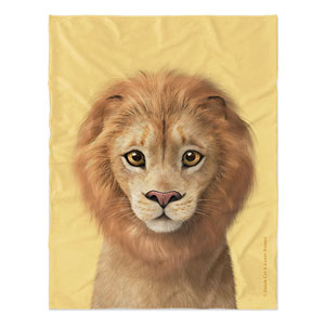 Lager the Lion Soft Blanket