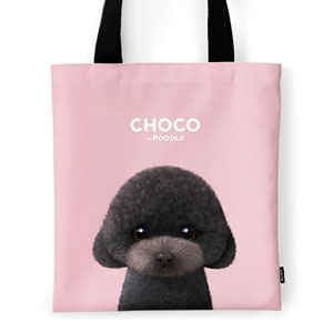 Choco the Black Poodle Original Tote Bag