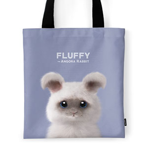 Fluffy the Angora Rabbit Original Tote Bag