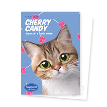 Mar’s Cherry Candy New Patterns Postcard