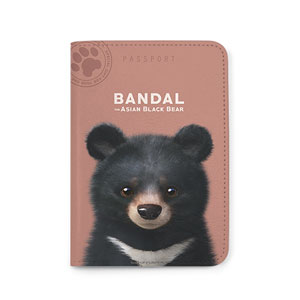 반달가슴곰 반달이 여권케이스