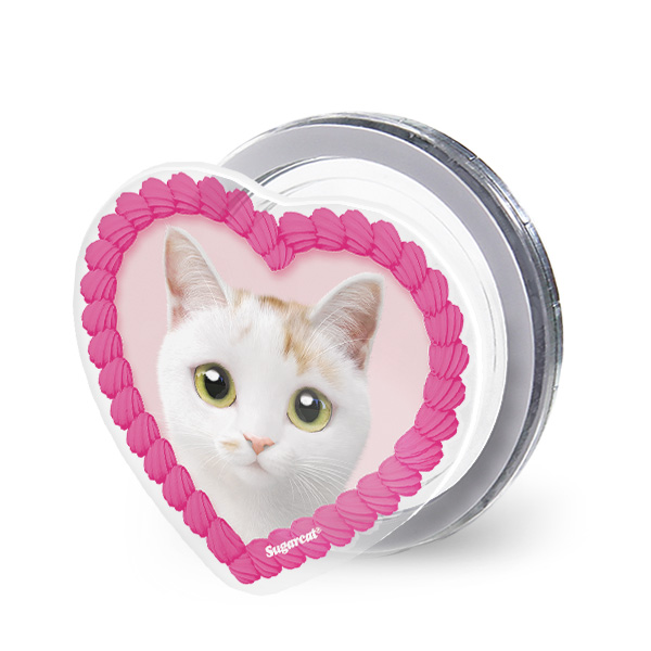 Bboyang MyHeart Acrylic Magnet Tok (for MagSafe)