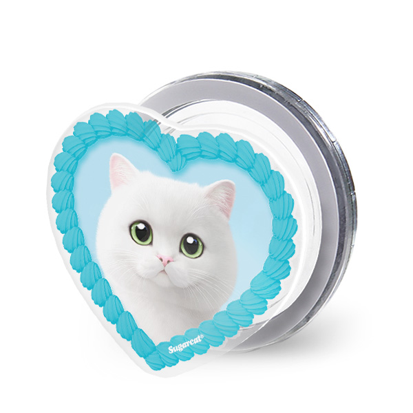 May the British Shorthair MyHeart Acrylic Magnet Tok (for MagSafe)
