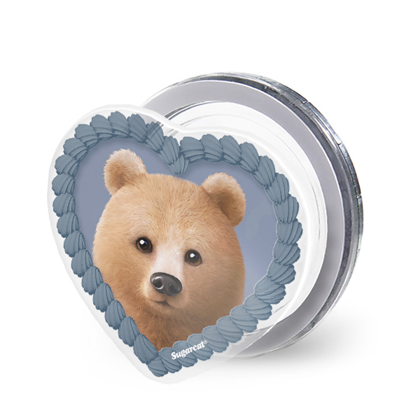 Brownie the Bear MyHeart Acrylic Magnet Tok (for MagSafe)