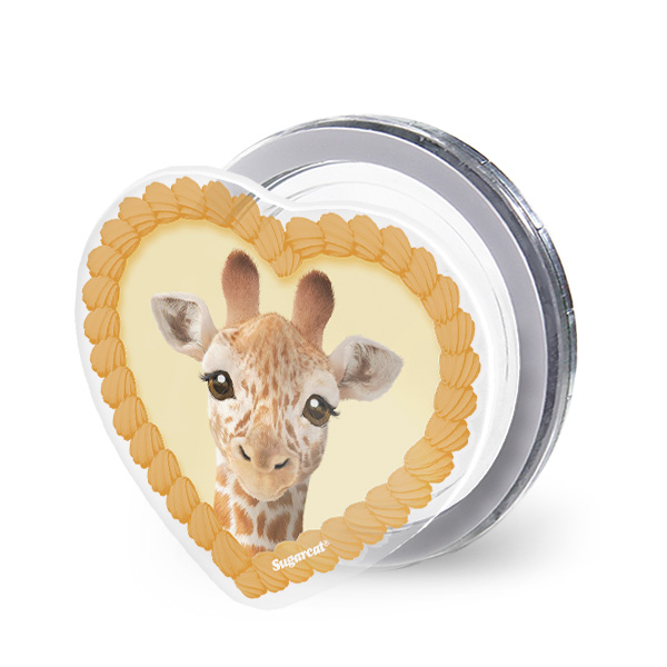 Capri the Giraffe MyHeart Acrylic Magnet Tok (for MagSafe)
