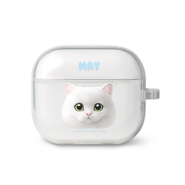May the British Shorthair Face AirPods 3 TPU Case