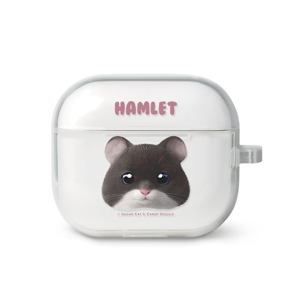 Hamlet the Hamster Face AirPods 3 TPU Case