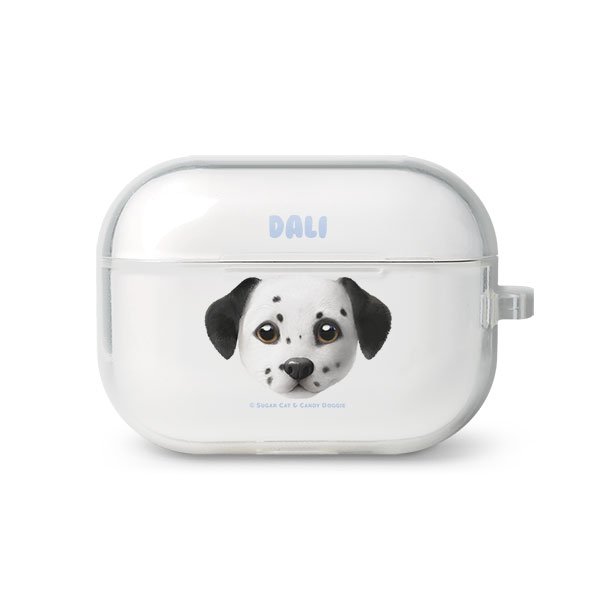 Dali the Dalmatian Face AirPod Pro TPU Case