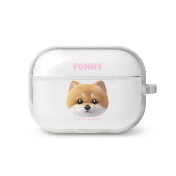 Pommy the Pomeranian Face AirPod Pro TPU Case