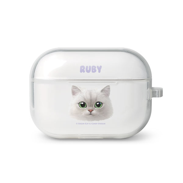 Ruby the Persian Face AirPod Pro TPU Case