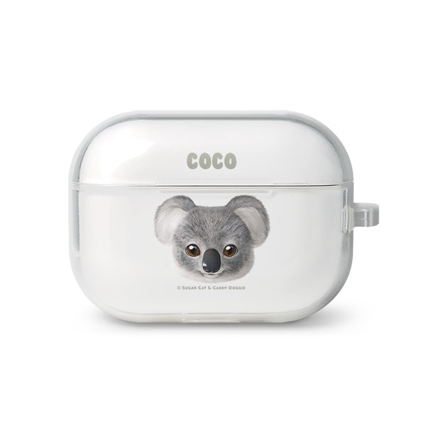 Coco the Koala Face AirPod Pro TPU Case