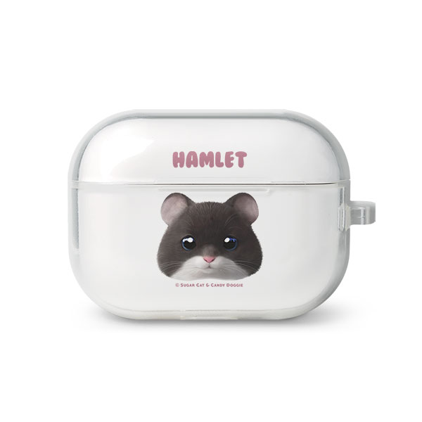 Hamlet the Hamster Face AirPod Pro TPU Case