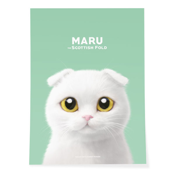 Maru Art Poster