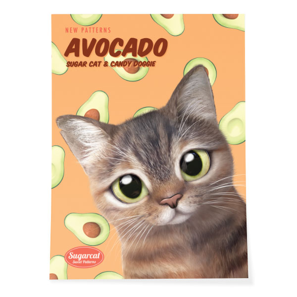 Lucy’s Avocado New Patterns Art Poster