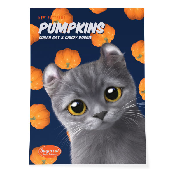 Seoktan’s Pumpkins New Patterns Art Poster