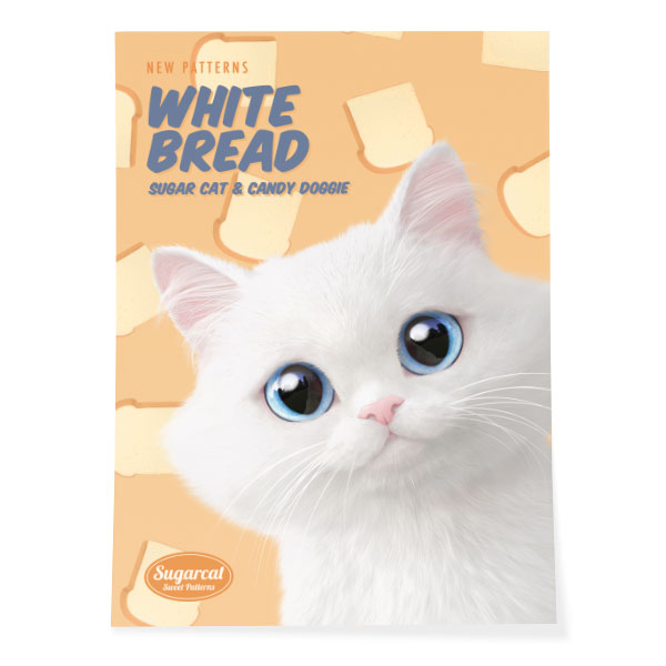 Soondooboo’s White Bread New Patterns Art Poster