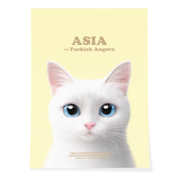 Asia Retro Art Poster