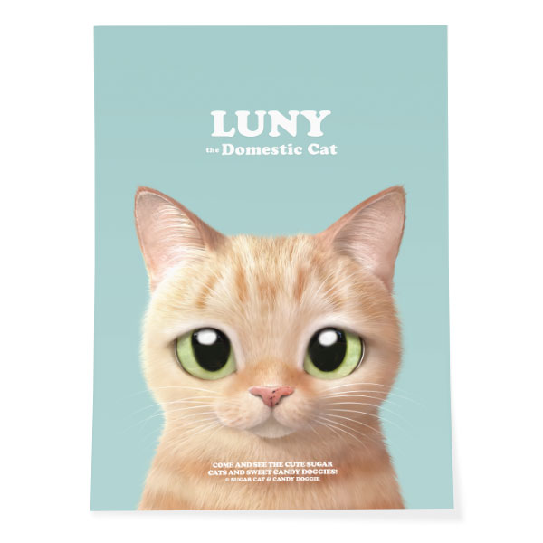 Luny Retro Art Poster