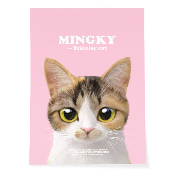 Mingky Retro Art Poster