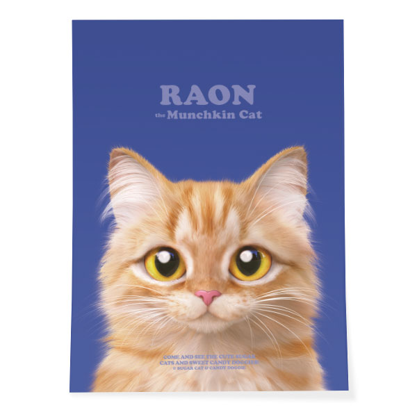 Raon Retro Art Poster