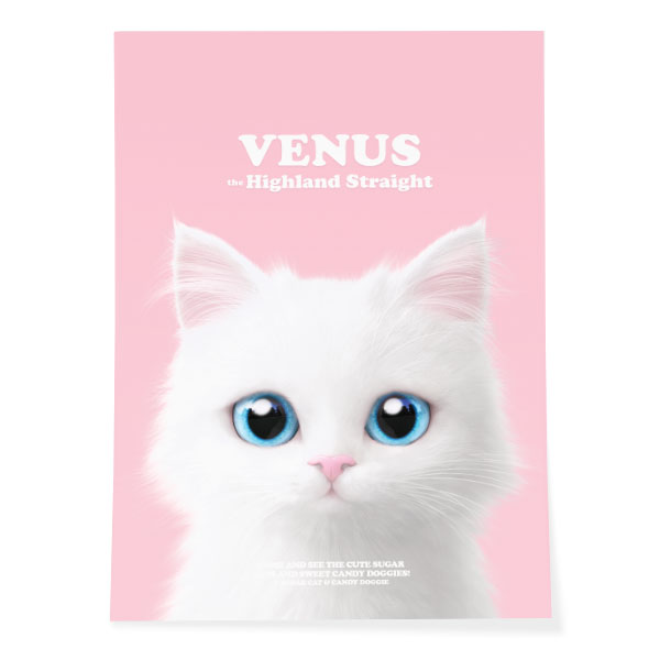 Venus Retro Art Poster