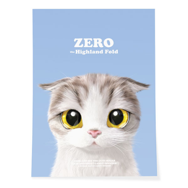 Zero Retro Art Poster