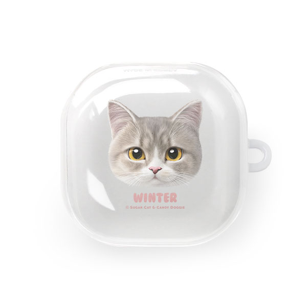 Winter the Munchkin Face Buds Pro/Live TPU Case