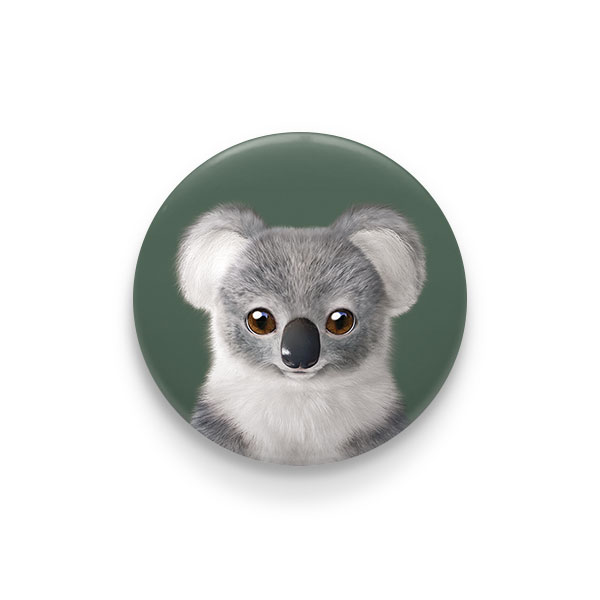Coco the Koala Pin/Magnet Button