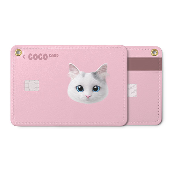Coco the Ragdoll Face Card Holder