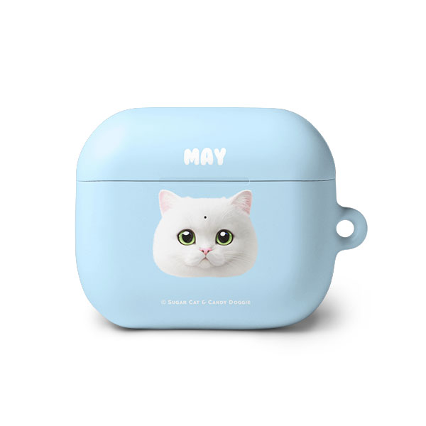 May the British Shorthair Face AirPods 3 Hard Case