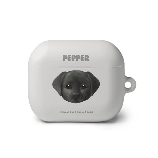 Pepper the Labrador Retriever Face AirPods 3 Hard Case