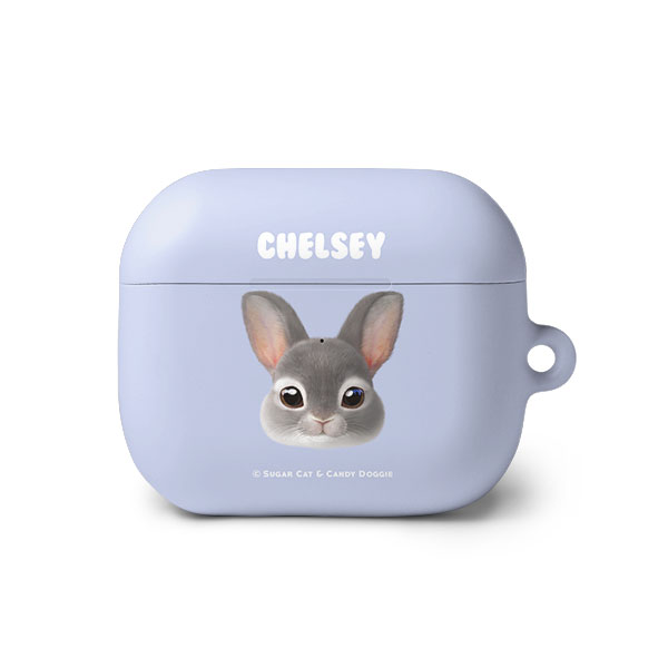 Chelsey the Rabbit Face AirPods 3 Hard Case
