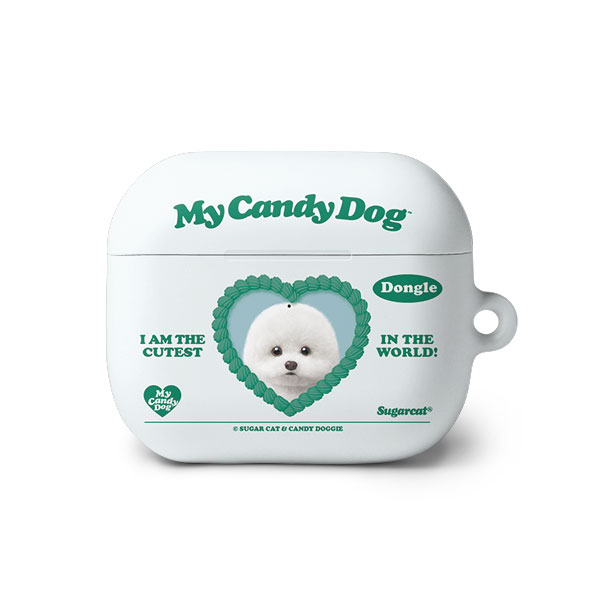Dongle the Bichon MyHeart AirPods 3 Hard Case