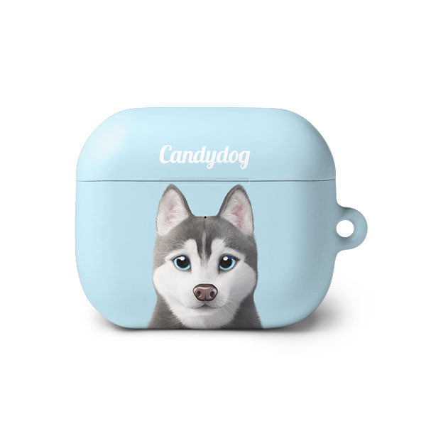 Howl the Siberian Husky Simple AirPods 3 Hard Case