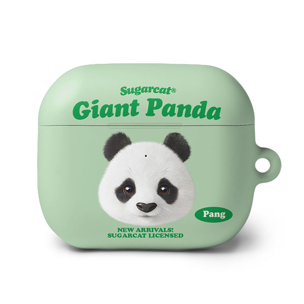 Pang the Giant Panda TypeFace AirPods 3 Hard Case