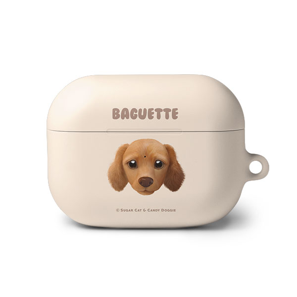 Baguette the Dachshund Face AirPod PRO Hard Case