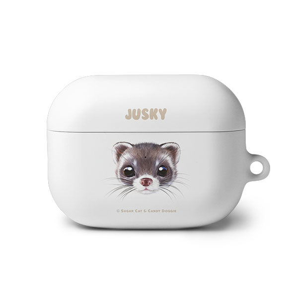 Jusky the Ferret Face AirPod PRO Hard Case