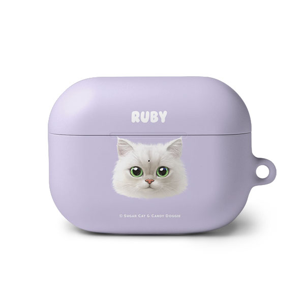 Ruby the Persian Face AirPod PRO Hard Case