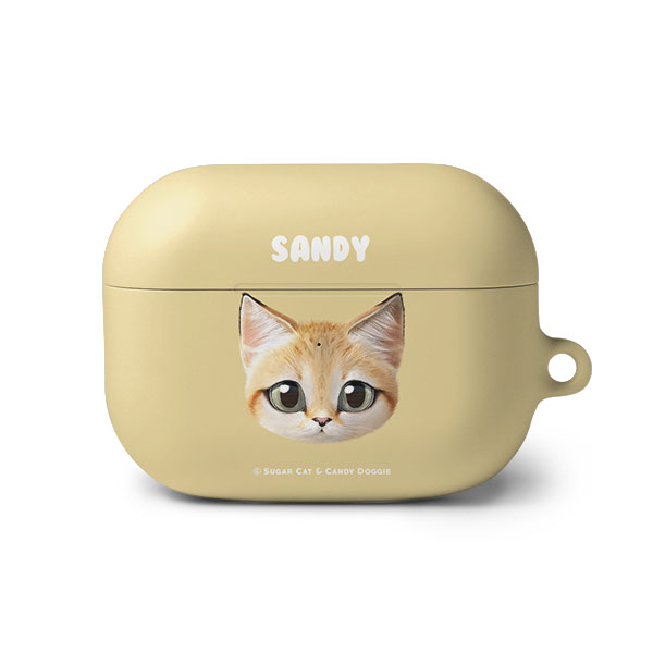 Sandy the Sand cat Face AirPod PRO Hard Case