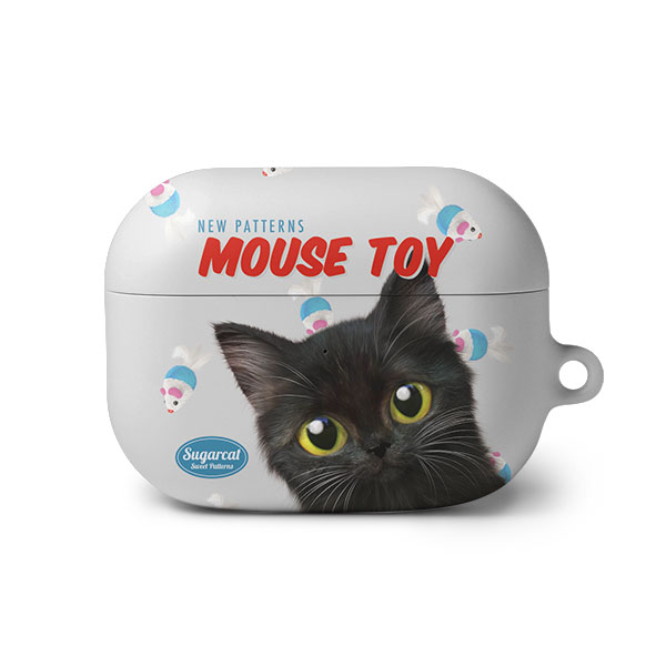 Ruru the Kitten’s Mouse Toy New Patterns AirPod PRO Hard Case