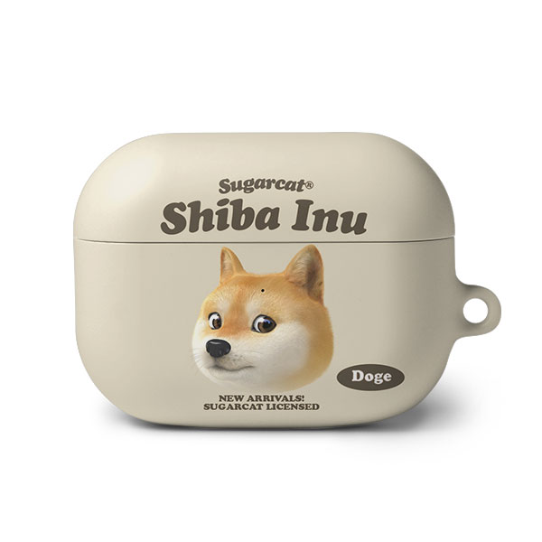 Doge the Shiba Inu (GOLD ver.) TypeFace AirPod PRO Hard Case